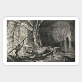 River Styx, Mammoth Cave, Kentucky Sticker